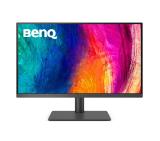 BenQ PD2705U, 27" IPS LED, 5ms,3840x2160 4K UHD, Designer Monitor, AQCOLOR, 100% sRGB, HDR10, B.I., LBL, KVM Switch, ICCsync, CAD/CAM, DualView, 1000:1, 300 cd/m2, HDMI, DP, USB Type-C(Power 65W, DP alt), Speak.2x2W, Height Adj., Swivel, Tilt, Gray