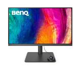 BenQ PD2705U, 27" IPS LED, 5ms,3840x2160 4K UHD, Designer Monitor, AQCOLOR, 100% sRGB, HDR10, B.I., LBL, KVM Switch, ICCsync, CAD/CAM, DualView, 1000:1, 300 cd/m2, HDMI, DP, USB Type-C(Power 65W, DP alt), Speak.2x2W, Height Adj., Swivel, Tilt, Gray