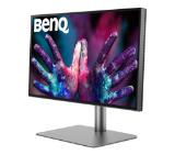 BenQ PD2725U 27" IPS LED 5ms 3840x2160 4K UHD, DesignVue Thunderbolt Mon, AQCOL., 100% sRGB, HDR400, B.I., LBL,KVM Sw, ICCsync, CAD/CAM, DualView, Contr.1200:1, 400 cd/m2, 2xHDMI, DP, Thb 3(PD65W, DP alt), USB3.1 Hub, Sp.2x2.5W, HAdj., Swivel, Tilt, Gray