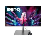 BenQ PD3220U 32" IPS LED 5ms 3840x2160 4K UHD, DesignVue Thunderbolt Mon, AQCOL., 100% sRGB,HDR400, B.I., LBL, KVM Switch, ICCsync, CAD/CAM, DualView, 1300:1, 350 cd/m2, 2xHDMI, DP,Thb 3x2(PD65W, DP alt),USB-C/USB 3.0x4,Sp.2x2W, HAdj., Swivel, Tilt, Gray