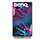 BenQ PD3220U 32" IPS LED 5ms 3840x2160 4K UHD, DesignVue Thunderbolt Mon, AQCOL., 100% sRGB,HDR400, B.I., LBL, KVM Switch, ICCsync, CAD/CAM, DualView, 1300:1, 350 cd/m2, 2xHDMI, DP,Thb 3x2(PD65W, DP alt),USB-C/USB 3.0x4,Sp.2x2W, HAdj., Swivel, Tilt, Gray