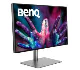 BenQ PD3220U 32" IPS LED 5ms 3840x2160 4K UHD, DesignVue Thunderbolt Mon, AQCOL., 100% sRGB,HDR400, B.I., LBL, KVM Switch, ICCsync, CAD/CAM, DualView, 1300:1, 350 cd/m2, 2xHDMI, DP,Thb 3x2(PD65W, DP alt),USB-C/USB 3.0x4,Sp.2x2W, HAdj., Swivel, Tilt, Gray