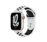 Apple Watch 41mm Pure Platinum/Black Nike Sport Band - Regular