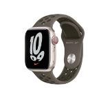 Apple Watch 41mm Midnight Olive Gray/Cargo Khaki Nike Sport Band - Regular