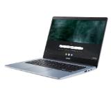 Acer Chromebook CB314-1H-P4AN, Intel Pentium N5030 (1.10 GHz up to 3.10 GHz, 4MB), 14" FHD IPS AG, 8GB DDR4, 128 GB eMMC, Intel UMA Graphics, TPM, WiFi, BT 5.0, HD Cam&mic, Chrome OS, Silver