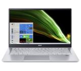 Acer Swift 3, SF314-511-5628, Core i5-1135G7 (2.40GHz up to 4.20GHz, 8MB),14" FHD IPS, 16GB DDR4 onbord, 512GB PCIe SSD, Intel Iris Xe Graphics, WiFi6ax+BT 5.0, Backlit KB, Win 11 Home, Silver