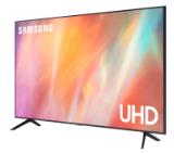 Samsung 75" 75AU7172 4K UHD LED TV, SMART, Crystal Processor 4K, 2200 PQI, HDR 10+, Mega Contrast, Dolby Digital Plus, Q-Symphony, 3xHDMI, 2xUSB, WiFi, Bluetooth, Tizen, Black