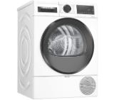 Bosch WQG233D1BY SER6, Tumble dryer with heat pump 8 kg , Energy efficiency A+++,  64 dB,  AutoDry, AntiVibration design, Half charge option, Drum volume 112 l, White