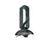 Genesis Headset Stand With Mouse Bungee Vanad 500