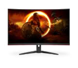 AOC C32G2ZE/BK, 31.5" Curved 1500R, VA, WLED, 1920x1080@240Hz, 4ms GtG, 1ms MPRT, 300cd/m2, 4000:1, DCR 80M:1, FreeSync, FlickerFree, Low Blue Light, Tilt, 2xHDMI, DP