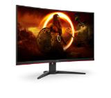 AOC C32G2ZE/BK, 31.5" Curved 1500R, VA, WLED, 1920x1080@240Hz, 4ms GtG, 1ms MPRT, 300cd/m2, 4000:1, DCR 80M:1, FreeSync, FlickerFree, Low Blue Light, Tilt, 2xHDMI, DP