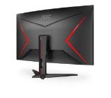 AOC C32G2ZE/BK, 31.5" Curved 1500R, VA, WLED, 1920x1080@240Hz, 4ms GtG, 1ms MPRT, 300cd/m2, 4000:1, DCR 80M:1, FreeSync, FlickerFree, Low Blue Light, Tilt, 2xHDMI, DP