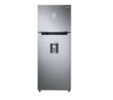 Samsung RT46K6630S9/EO, Refrigerator, Total 455 l, refrigerator 343 l, freezer 113 l, Twin Cooling Plus, No Frost, Multi Flow, External Display, Water dispenser, Energy Efficiency F, Noise level 40 dBA, 183/72.6/70, Polished stainless steel