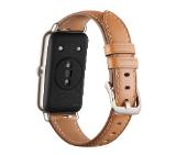 Huawei Watch Fit Mini, Fara-B69, 1,47" AMOLED 194x368 HD, 5ATM, 2.4 GHz, BT5.0, BLE , 180 mAh, Light Gold Aluminum Case, Mocha Brown Leather Strap