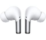 OnePlus Buds Pro E503A, 11mm dynamic drive, adaptiv noise cancelling, 20Hz to 20000Hz, BT 5.2, 40mAh and 520mAh charging case, IP55 and IPX4 case, 10 min. Warp Charge, Glossy White