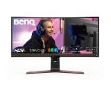 BenQ EW3880R, 37.5" IPS, HDRi, 4ms(GtG), 3840x1600, 95% DCI-P3, Flicker-free,B.I.+,LBL, 2300R, sRGB, 1000:1, DCR 20M:1, 10bit, 400 cd/m, HDMI(v2.0)x2, DP, USB Type-C(PD 60W, DP Alt mode), treVolo Speakers 3Wx2+Woofer 8W,Tilt,Vesa, RemConr.,Mac Compatible