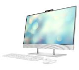 HP All-in-One 27-dp1056nu Natural Silver, Core i5-1135G7(2.4Ghz, up to 4.2GHz/8MB/4C), 27" FHD BV Touch + FHD IR Camera, 8GB 3200Mhz 1DIMM, 512GB PCIe SSD, WiFi a/c + BT 5, Mouse&Keyboard, Win 11 Home