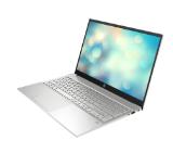 HP Pavilion 15-eg1004nu Natural Silver, Core i7-1195G7 (2.9Ghz, up to 5GH/12MB/4C), 15.6" FHD IPS AG 300 nits, 16GB 3200MHz 2DIMM, 512GB PCIe SSD, WiFi a/c + BT 5, FPR, Backlit Kbd, 3C Batt Long Life, Win 11 Home