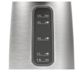 Bosch TWK5P480, Stainless steel Kettle, 2400 W, 1.7 l, Cup indicator, Optimal spout, Triple Safety function, Covered heater, Stainless steel