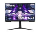Samsung 24G30A 24" Odyssey G3, VA, 144 Hz, 1 ms (MPRT), 250 cd/m2, 3000: 1, 1920x1080, Mega DCR, ,AMD FreeSync Premium, Display Port, HDMI, Black