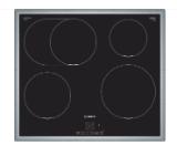 Bosch PIF645BB5E, SER4, Induction hob, 60 cm, Black, surface mount with frame