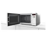 Bosch FFL023MW0, SER2, Freestanding microwave, 800 W, 20 l, Number of power levels 5, 27 cm glass rotating plate, AutoPilot 7, White