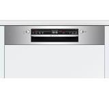 Bosch SGI2HVS20E, SER2, Dishwasher semi-integrated, 60 cm, E, 9,5 l, 13 ps, 46 dB(A), AquaStop, 3rd rack 1.0, Rackmatic, Stainless steel