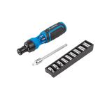 Lanberg Toolkit with ratchet screwdrivers with extention bar 9 sockets 6 bits