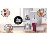 Bosch MMB2111T, Blender VitaPower Series 2, 0,6 L, 450 W, ToGo bottle from Tritan, Silver