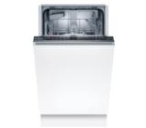 Bosch SRV2IKX10E, SER2, Dishwasher fully integrated 45 cm, F, 9,5 l, 9 ps, 4p/3o, 48 dB(C), Auto program, display