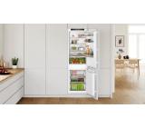 Bosch KIN86VFE0, SER4, Built-in fridge-freezer, NoFrost, E, 177,2 cm, 260 l (184+76), 35 dB(B), VitaFresh XXL <0°C>, EcoAirflow, display, BigBox, sliding hinge