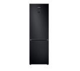 Samsung RB34T672EBN/EF, Refrigerator with SpaceMax Technology, Fridge Freezer, Total 344 l, refrigerator 230 l, freezer 114 l, Energy Efficiency E, All-Around Cooling, No frost, Power Cool function, External Display, 35 dB, 185.3/59.5/65.8, Black