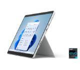 Microsoft Surface Pro 8, Quad-core 11th Gen Intel Core i5-1135G7 Processor, 13” (2880 x 1920) PixelSense Flow Display, Intel Iris X Graphics, 8GB RAM, 128GB SSD, Windows 11 Home, Platinum