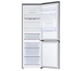 Samsung RB34T652ESA/EF, Refrigerator with SpaceMax Technology, Fridge Freezer, Total 341l, refrigerator 227l, freezer 114l, Energy Efficiency E, All-Around Cooling, No frost, Display, Water dispenser, 35dB, 186/59.5/65.8,  Metal graphite