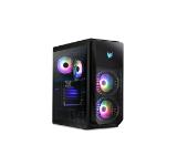 Acer Predator PO5-640, Core i5-12400 (2.50GHz up to 4.40GHz, 18MB), 2*8GB DDR5 4800MHz, 512GB PCIe SSD, M.2 slot free, GeForce RTX 3070 8GB GDDR6, 4*USB 2.0, 4*USB 3.2, 5*Audio jack, WIFI 6E, BT 5.0, 800W, Tempered Glass Side Panel, No OS