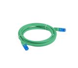 Lanberg patch cord CAT.6A FTP LSZH CCA 0.5m Fluke Passed, green