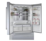 Bosch KFF96PIEP, SER8, French-door fridge-freezer, NoFrost, E, 183/91/71, 573 l(402+171), 39 dB(C), 1 VitaFresh 0° drawer - Fish and meat, 2 Vitafresh pro 0°C drawers, Water dispenser- direct conn.water-tap, Automatic ice cube maker