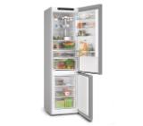 Bosch KGN39LBCF, SER6, FS fridge-freezer NoFrost, C, 203/60/66cm, 363l(260+103), 35dB(B), VitaFresh XXL, 0° drawer, Metal Backwall with Multi Airflow,  Flex Interior, Intelligent Inverter Technology, Black ColorGlass, HC ready