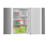 Bosch KGN39LBCF, SER6, FS fridge-freezer NoFrost, C, 203/60/66cm, 363l(260+103), 35dB(B), VitaFresh XXL, 0° drawer, Metal Backwall with Multi Airflow,  Flex Interior, Intelligent Inverter Technology, Black ColorGlass, HC ready