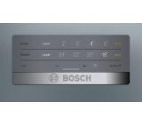 Bosch KGN397LEQ, SER4, FS fridge-freezer NoFrost, E, 203/60/66cm, 368l(279+89), 39dB(C), VitaFresh, bottle rack, handles, Inox-look, display