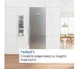 Bosch KGN39VLEB, SER4, FS fridge-freezer NoFrost, E, 203/60/66cm, 368l(279+89), 39dB(C), VitaFresh, Inox-look