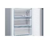 Bosch KGN36VLED, SER4, FS fridge-freezer NoFrost, E, 186/60/66cm, 326l(237+89), 39dB(C), VitaFresh, Inox-look