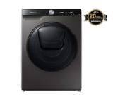 Samsung WW90T754DBX/S7,  Washing Machine, 9kg, 1400 rpm,  Energy Efficiency A, Add Wash, Eco Bubble, QuickDrive, Super Speed,Hygiene Steam, VRT Plus, Drum Clean, AI Control, Spin Efficiency B, Inox
