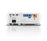 BenQ MH550, DLP, 1080p (1920x1080), 20 000:1, 3500 ANSI Lumens, VGA, 2xHDMI, S-Video, RCA, Speaker 2W, Audio In/Out, RS232, 3D Ready, 2.3kg, White