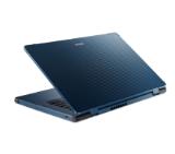 Acer Enduro, EUN314-51W-533T, Core i5-1135G7 (2.40GHz up to 4.20GHz, 8MB), 14" FHD IPS, 450nits display, 8GB DDR4( 1 slot free), 512GB NVMe SSD + HDD kit, Intel Iris Xe Graphics, HD Cam&Mic, TPM 2.0, SD card, Wi-Fi 6AX, BT 5.1, KB Backlight, Linux, Blue