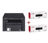 Canon i-SENSYS MF3010 Printer/Scanner/Copier + 2x Canon CRG-725