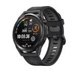 Huawei Watch GT Runner Runner-B19S, 1.43", Amoled,466x466, 4GB, BT(2.4 GHz, supports BT5.2 and BR+BLE+EDR), WR 5ATM, GPS, WiFi,NFC, Battery 451mAh, Ultra-long battery life 14 days,Harmony OS, APP Galery Black Silicone strap