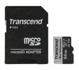 Transcend 64GB micro SD with adapter UHS-I U3 A2 Ultra Performance