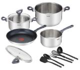 Tefal G713SB45, DAILY COOK Set 11 pcs (Saucepan 16 w/o lid, stewpot 20/24+lids, frypan 28, 5 tools)