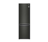 LG GBB61BLJMN, Refrigerator, Bottom Freezer, 341 l, Total No Frost, LINEAR Cooling, Multi-Air Flow, Moist Balance Crisper, Smart Diagnosis, Door Cooling+TM, Energy Efficiency E, Steel black